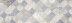 Плитка Cersanit Majolica A голубой MA2O041DT декор (19,8x59,8)